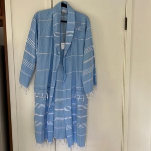 The green owl bathrobe. New with tags.